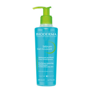 Bioderma Sébium Gel Moussant Purificante - Detergente Delicato per Pelli Miste e Grasse 200 ml