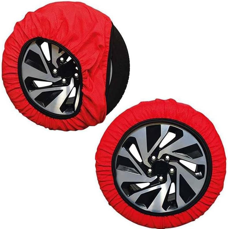 Calze da Neve SIze XXL per Pneumatici – Set di 2 Pezzi Omologate EN 16662-1