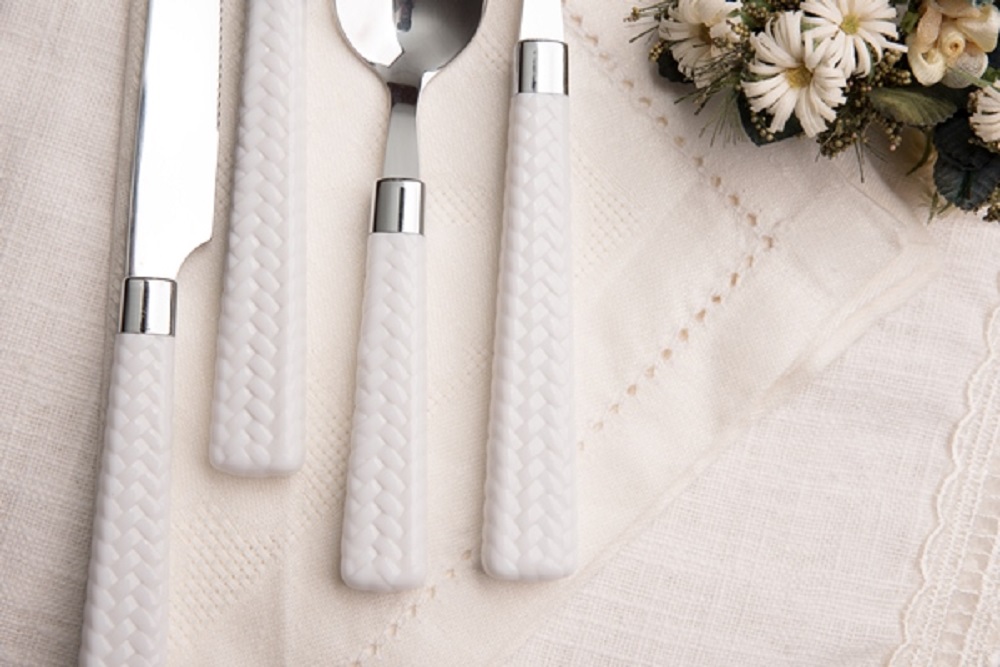 Bavaria Servizio Posate 24pz Acciaio Inox 18/10 Corredo Sposa Regalo Donna
