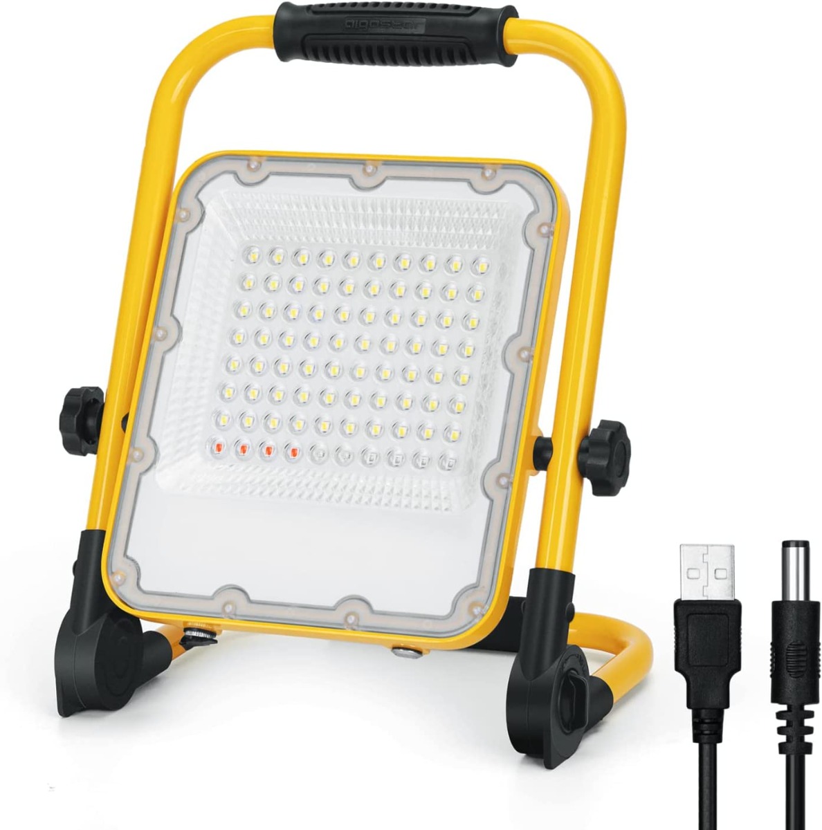 Lampada led ricaricabile,50W Faretto a batteria,lampada da lavoro portatile