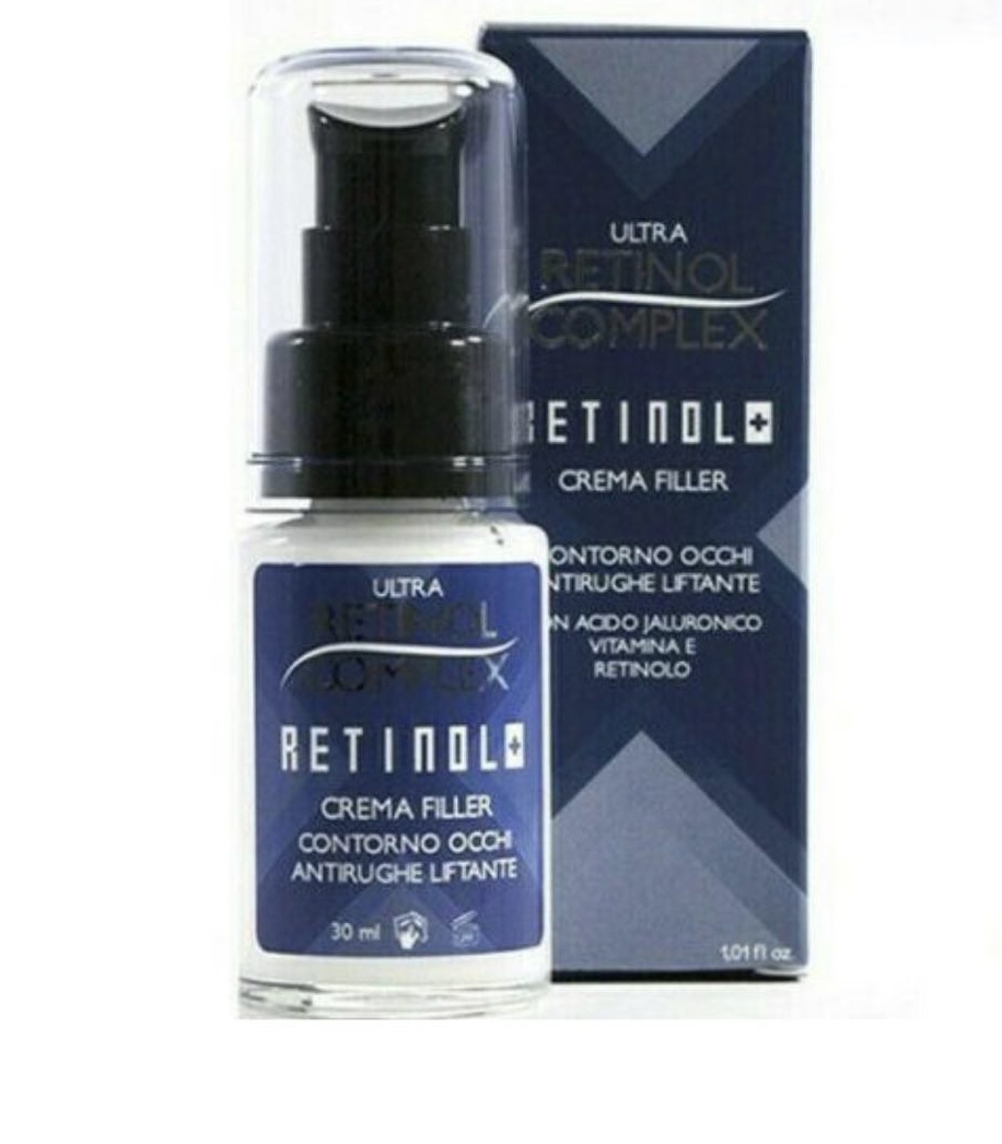 Crema Retinolo + Filler contorno Occhi  liftante acido jaluronico retinol complex