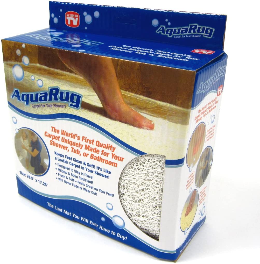 tappetino da bagno aquarug antiscivolo 75 x 43 cm