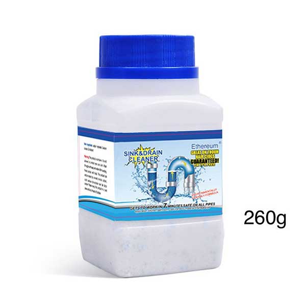 Disgorgante per tubature in polvere 260gr