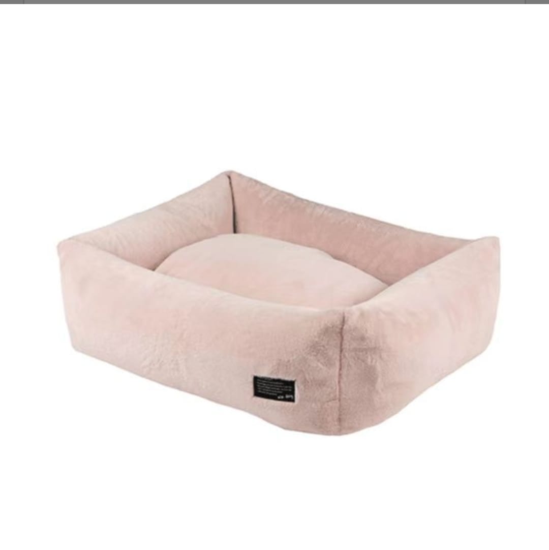 Letto cani cuscino reversibile Morbido pile Caldo Letti per gatti 38 x 48 cm