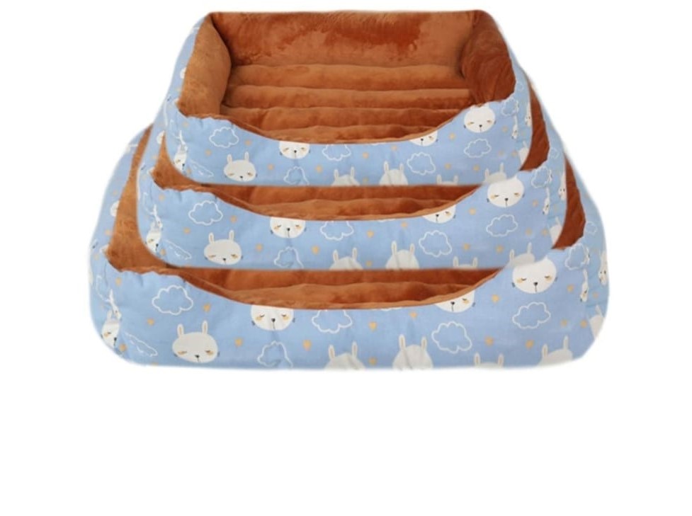 Set di 3 cucce Classico morbide per Cani e Gatti Invernale set di cucce per i tuoi animali domestici