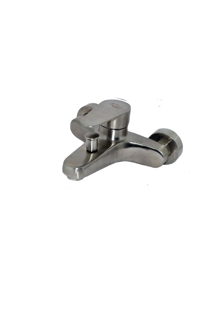 Miscelatore Rubinetto Monocomando Per Vasca Bagno Cromato