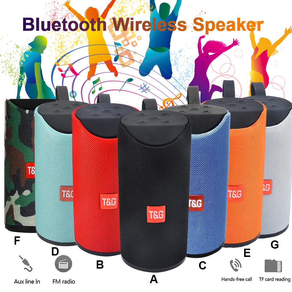 Cassa Bluetooth TG113 portatile in tessuto esterno impermeabile Wireless ultra bass