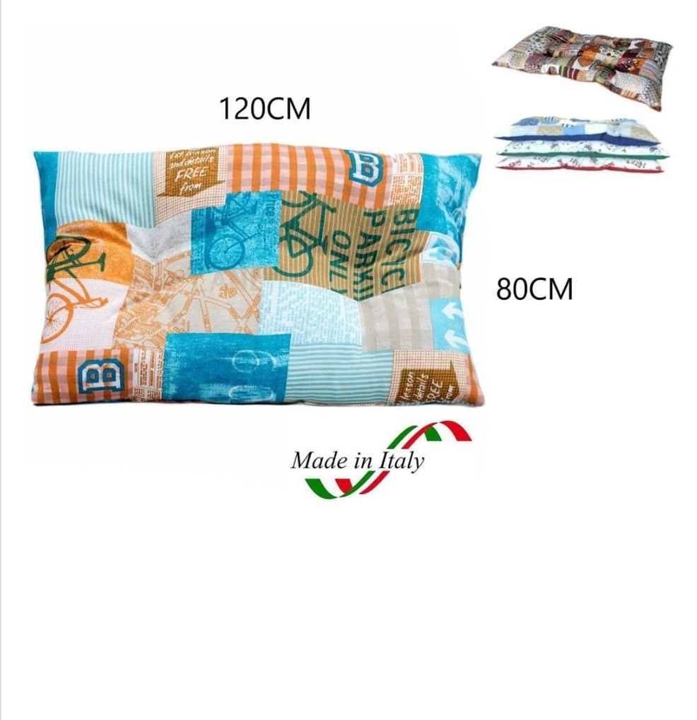 Coperta soffice per Cani Grandi e Piccoli Cestino per Cani con Copertura Rimovibile e Lavabile  Cuscino per Cani in Materiale 80 x 120 cm