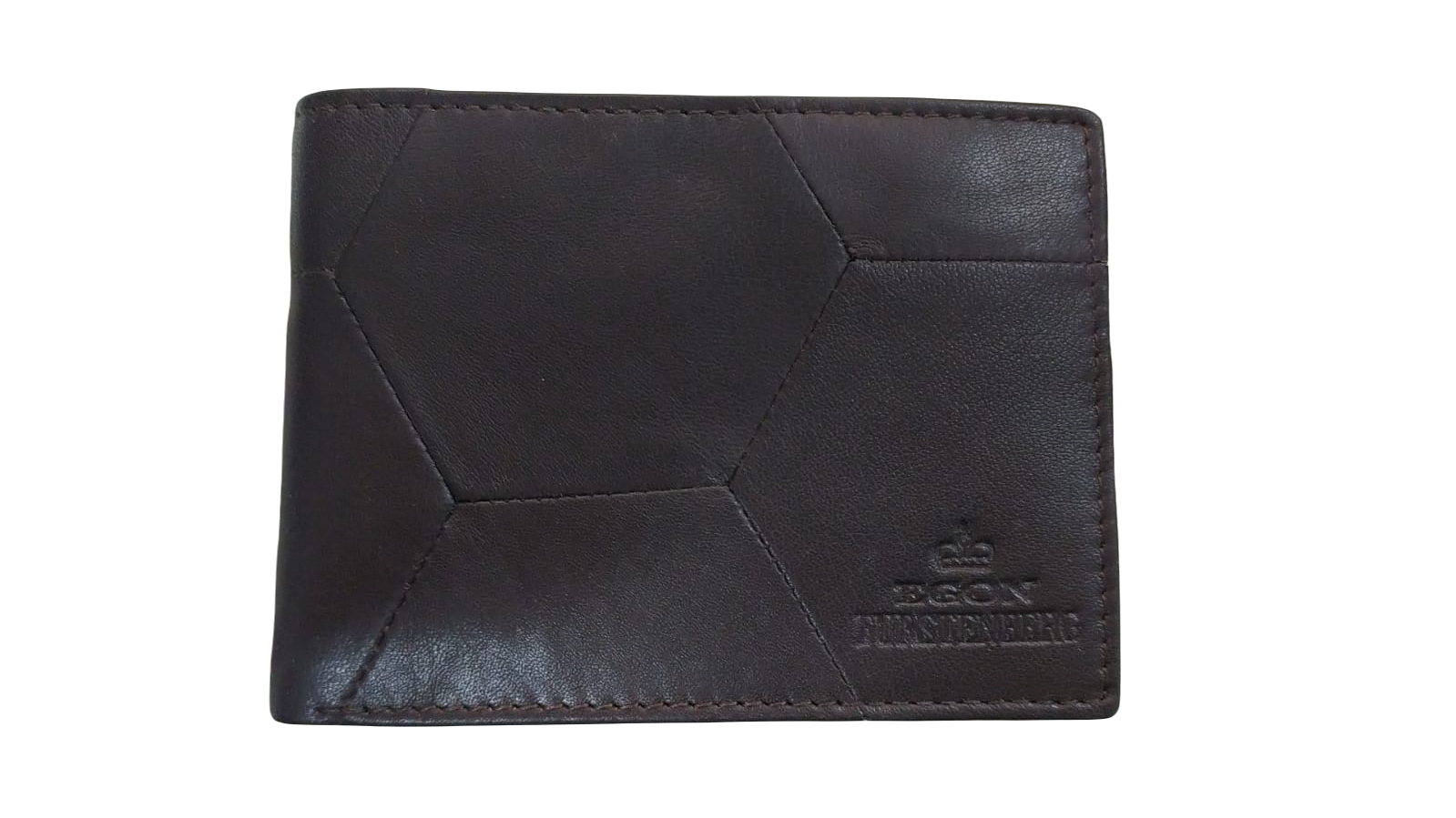 Egon Furstenberg PF 516-28 Portafoglio uomo in pelle portamonete carte credito Testa di Moro