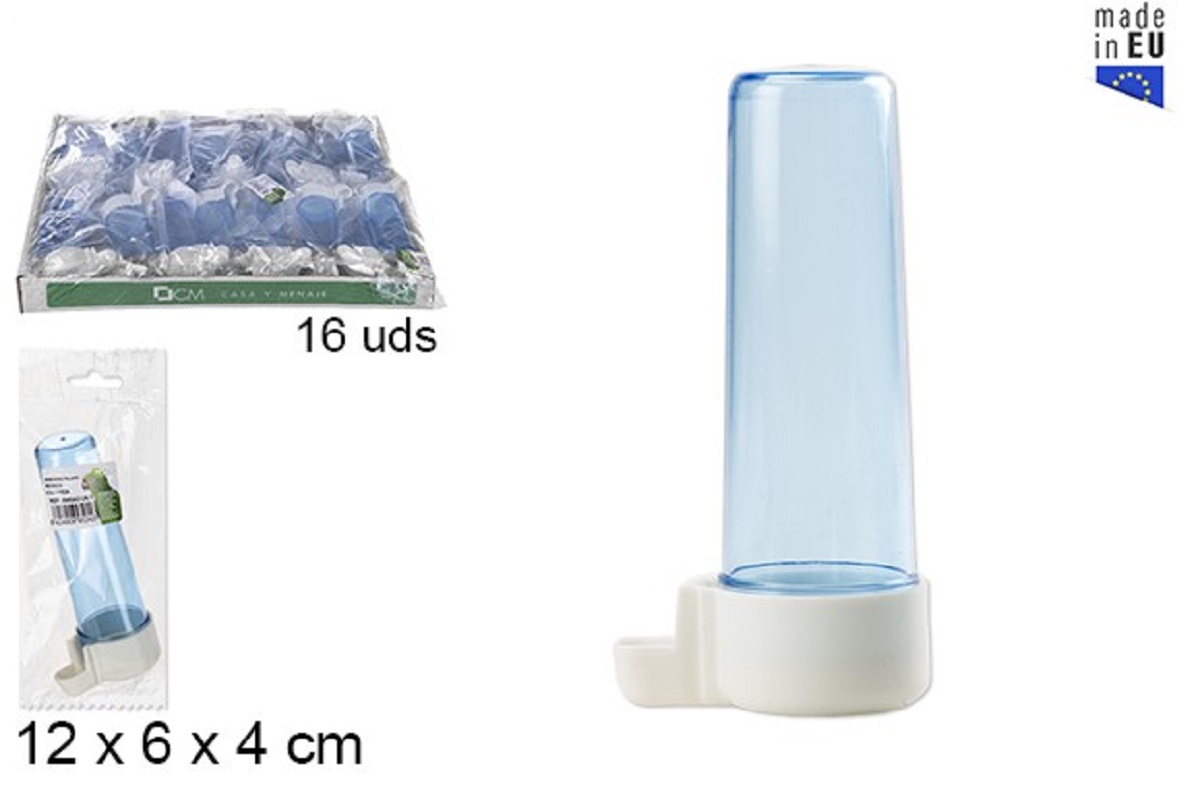 Abbeveratoio di acqua in plastica per uccelli Conf. 16 pz
