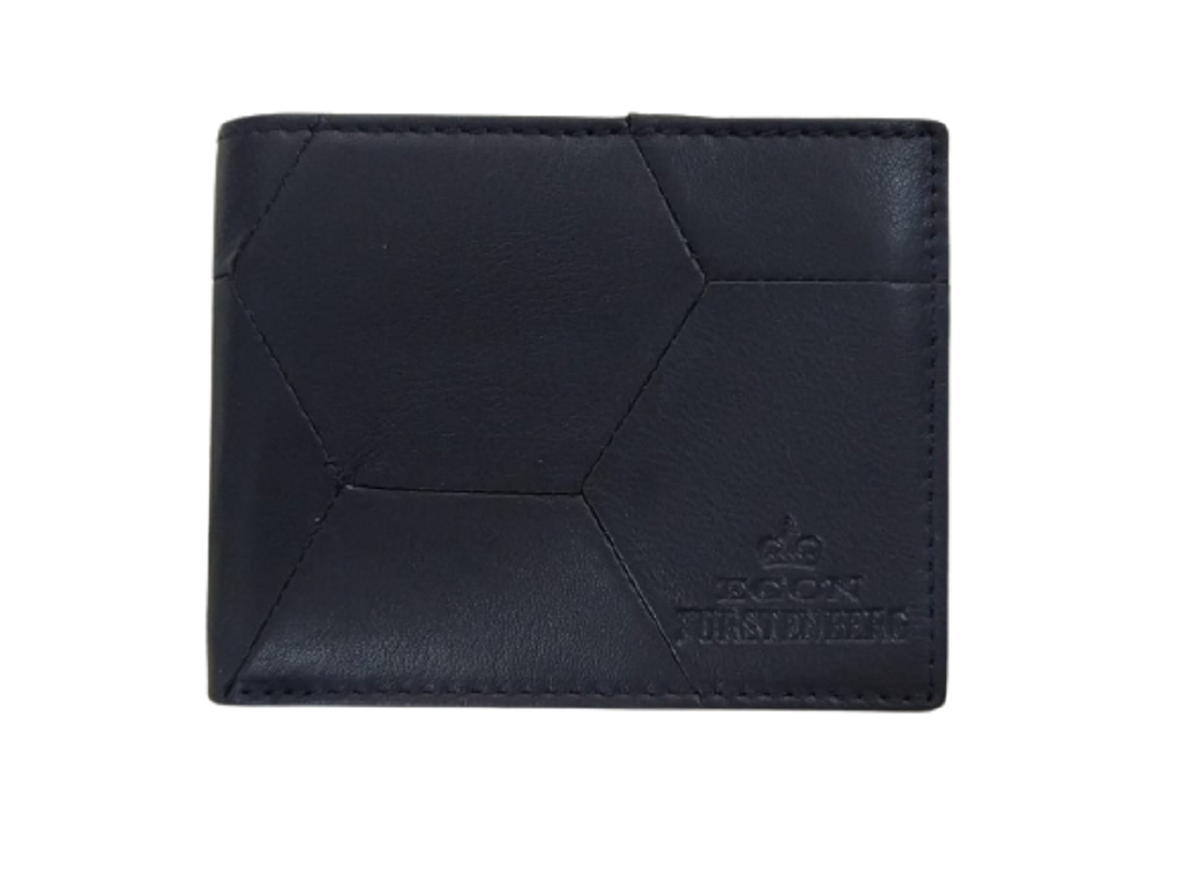 Egon Furstenberg PF 516-9 Portafoglio uomo in pelle portamonete carte credito nero