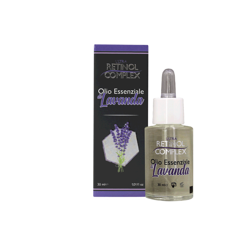 Retinol Complex Olio essenziale di lavanda 30ml allevia stress e mal di testa