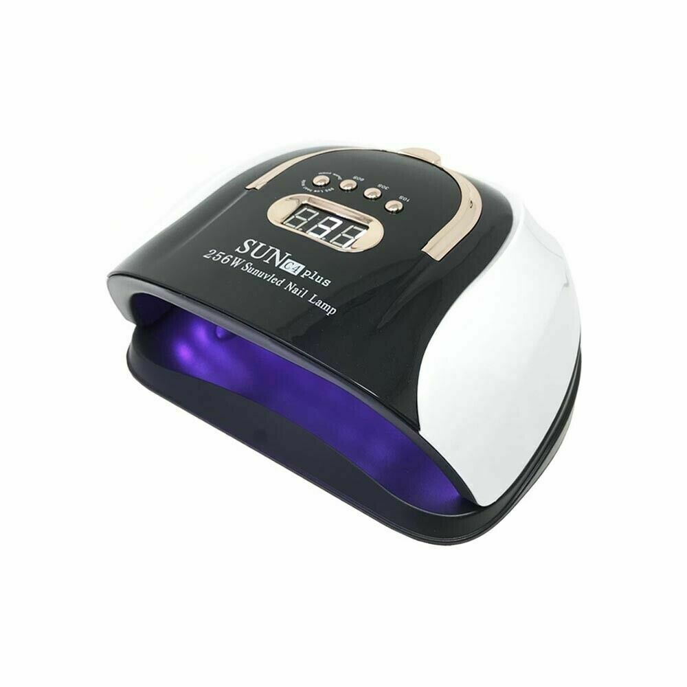 Lampada unghie uv led 2 in 1 fornetto unghie nail lamp 256w 57 led sun c4 plus