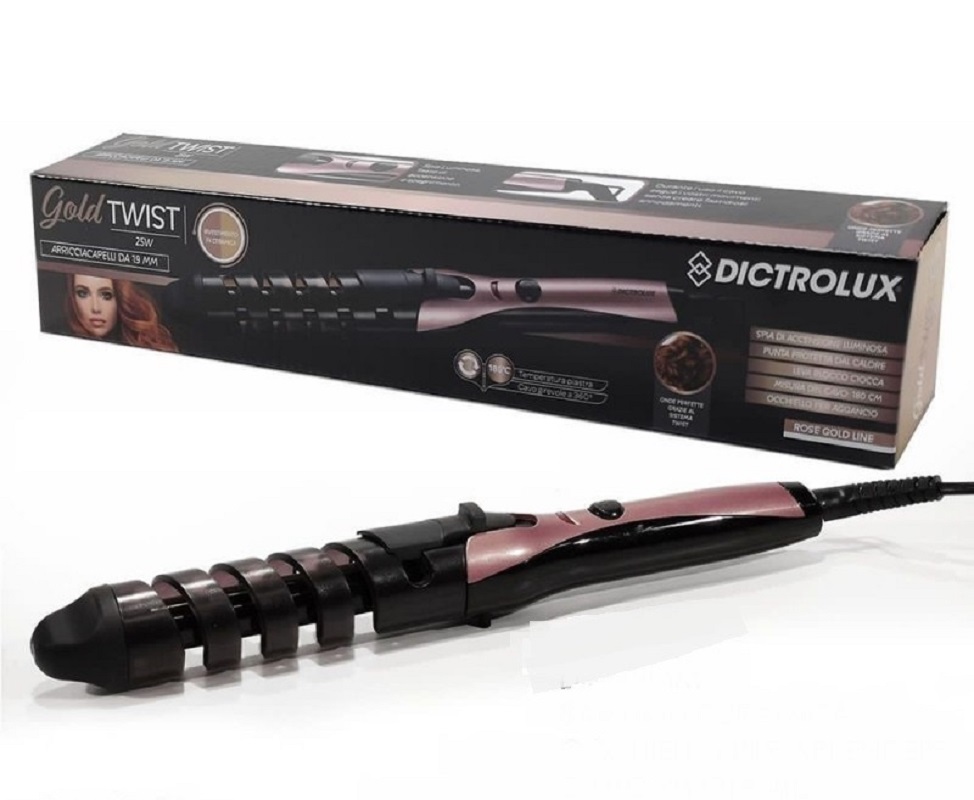 Dictrolux Arricciacapelli 19MM 25W  Gold Twist
