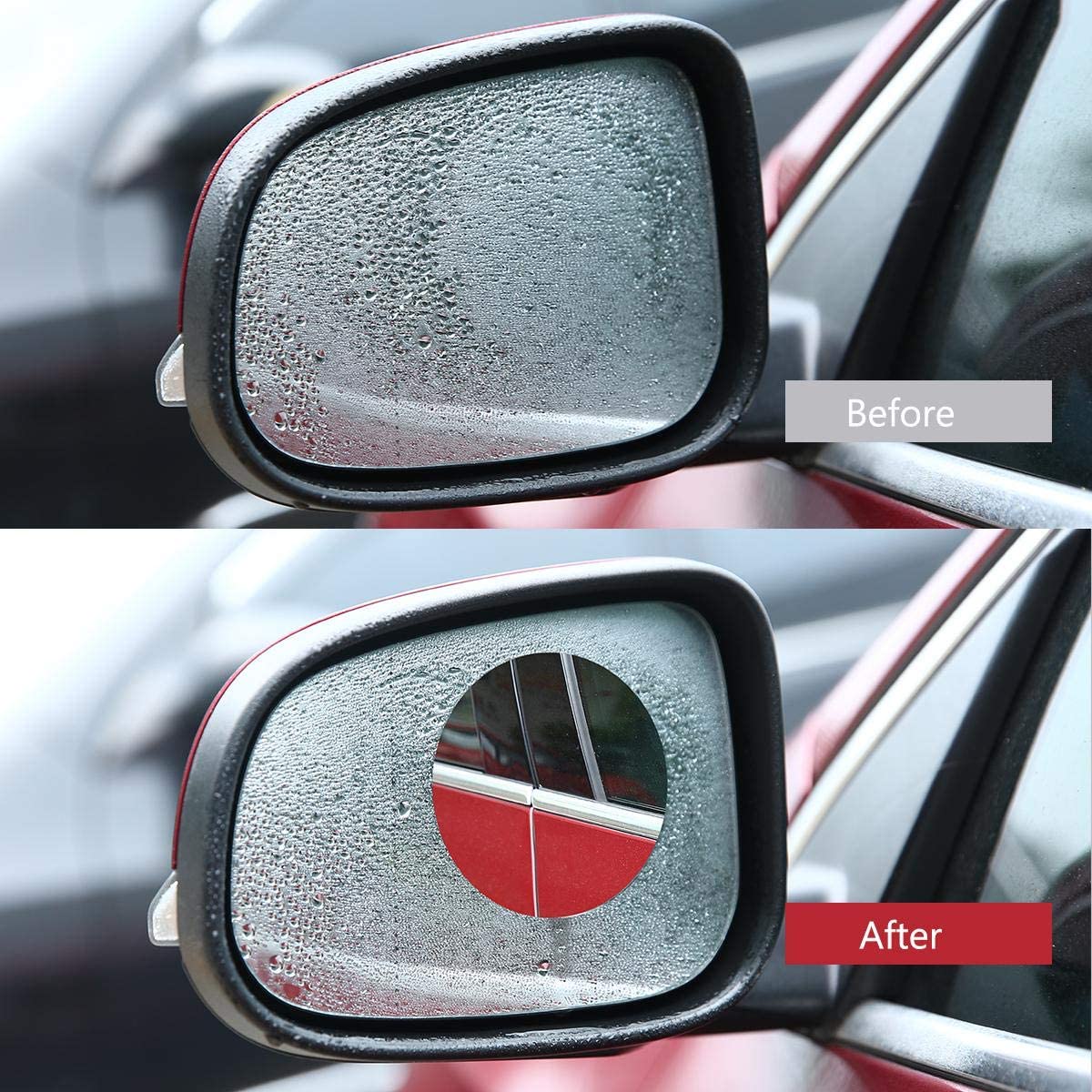 Film Anti-Fog Rivestimento Antipioggia Idrofobo Specchietto retrovisore Pellicola Protettiva