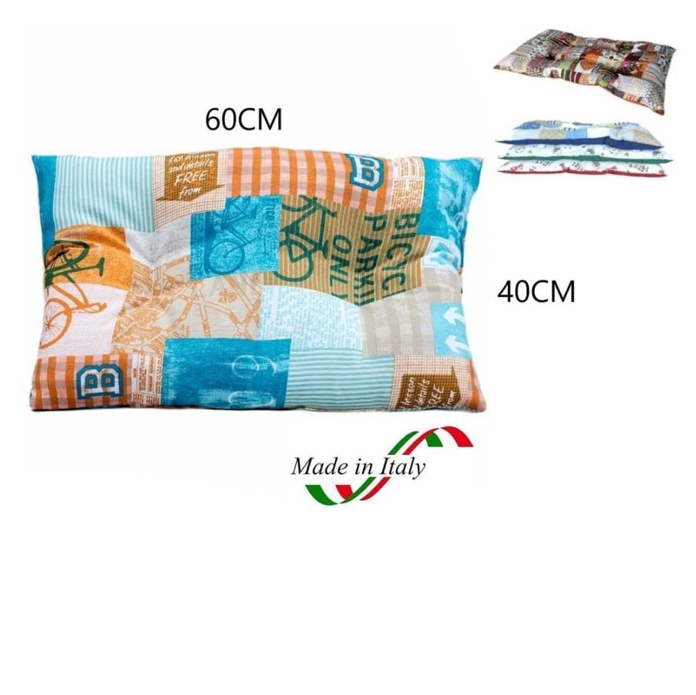 Coperta soffice per Cani Grandi e Piccoli Cestino per Cani con Copertura Rimovibile e Lavabile  Cuscino per Cani in Materiale 40 x 60 cm