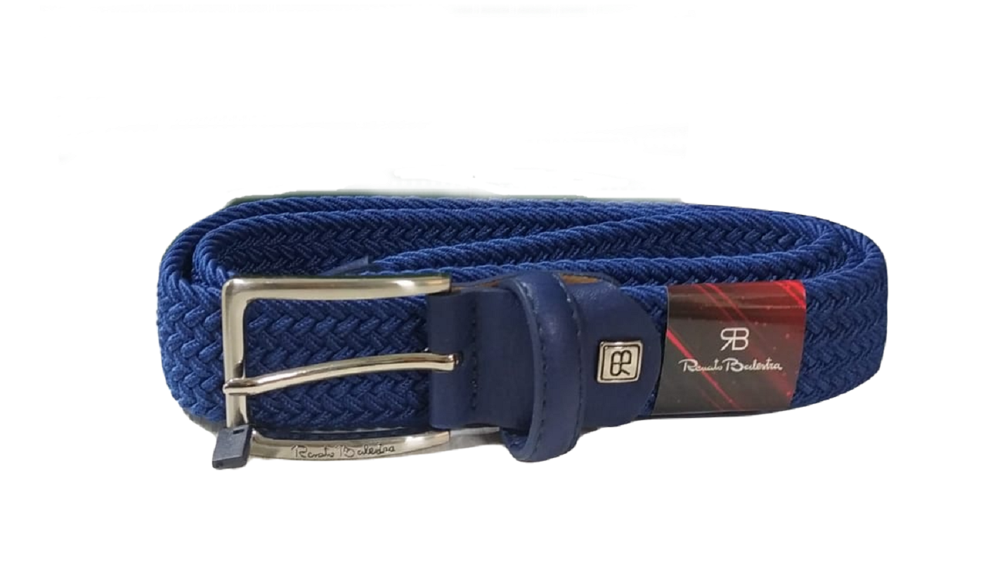 Renato Balestra Container box Collection 969-35 Cintura elastica intrecciata Blu