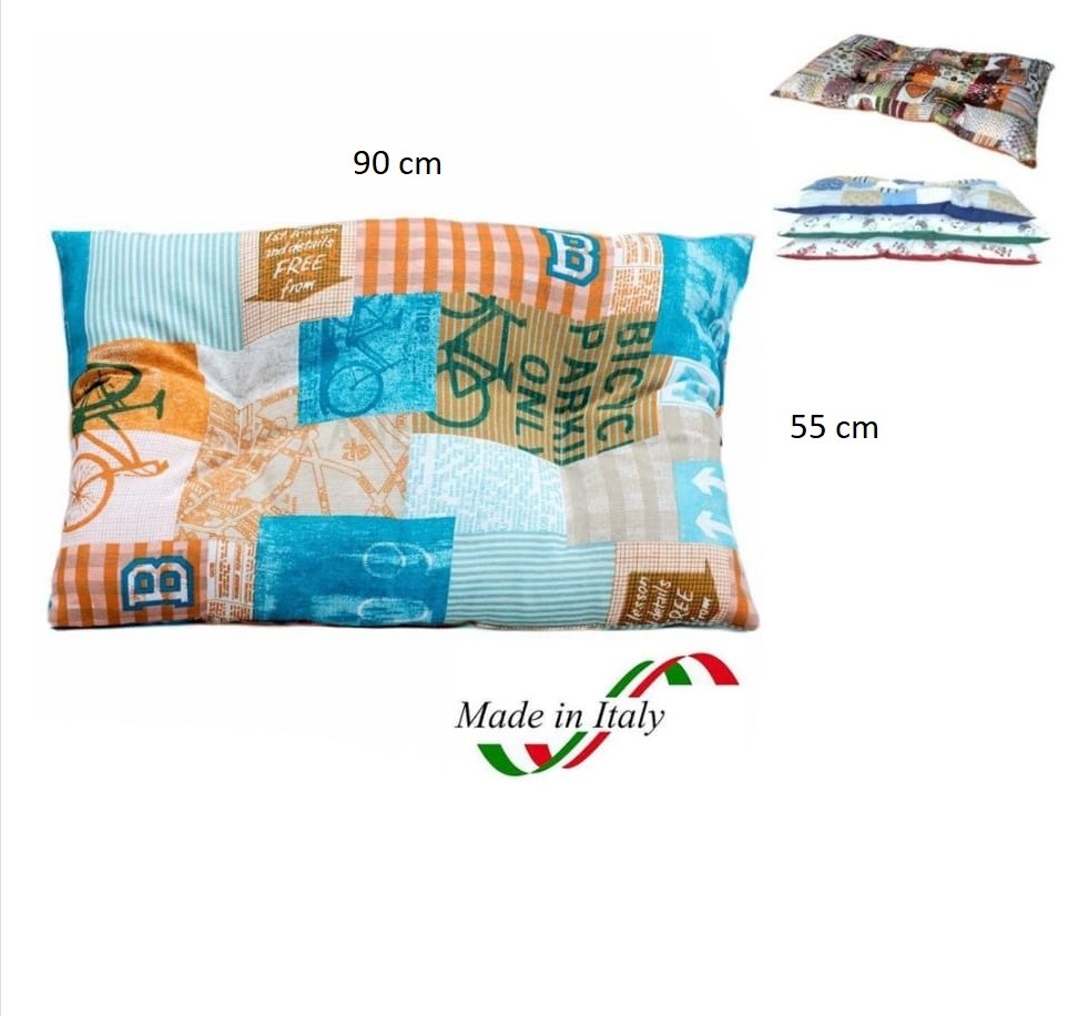 Coperta soffice per Cani Grandi e Piccoli Cestino per Cani con Copertura Rimovibile e Lavabile  Cuscino per Cani in Materiale 55 x 90 cm