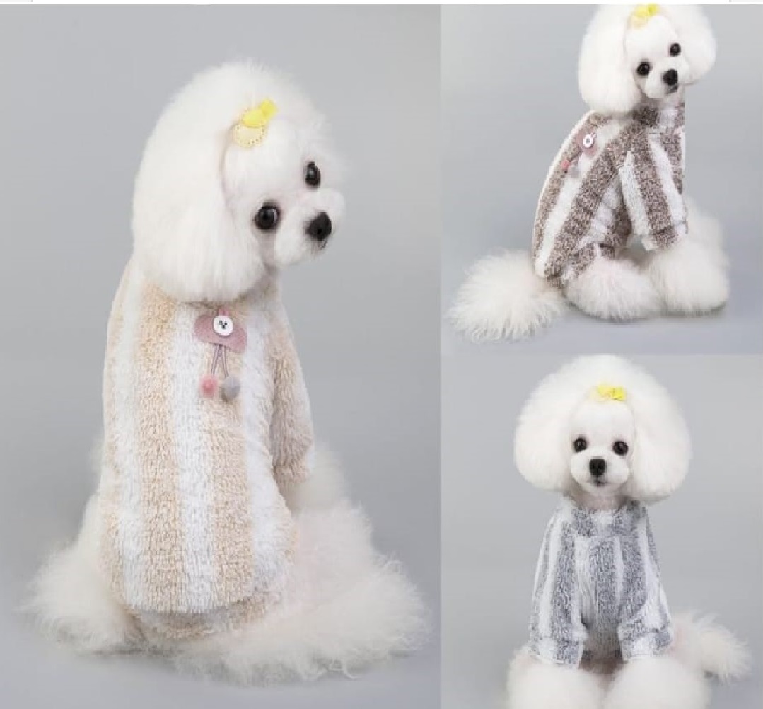 Vestiti per Cani in calda lana Fashion Dog Maglione misto lana Taglia L